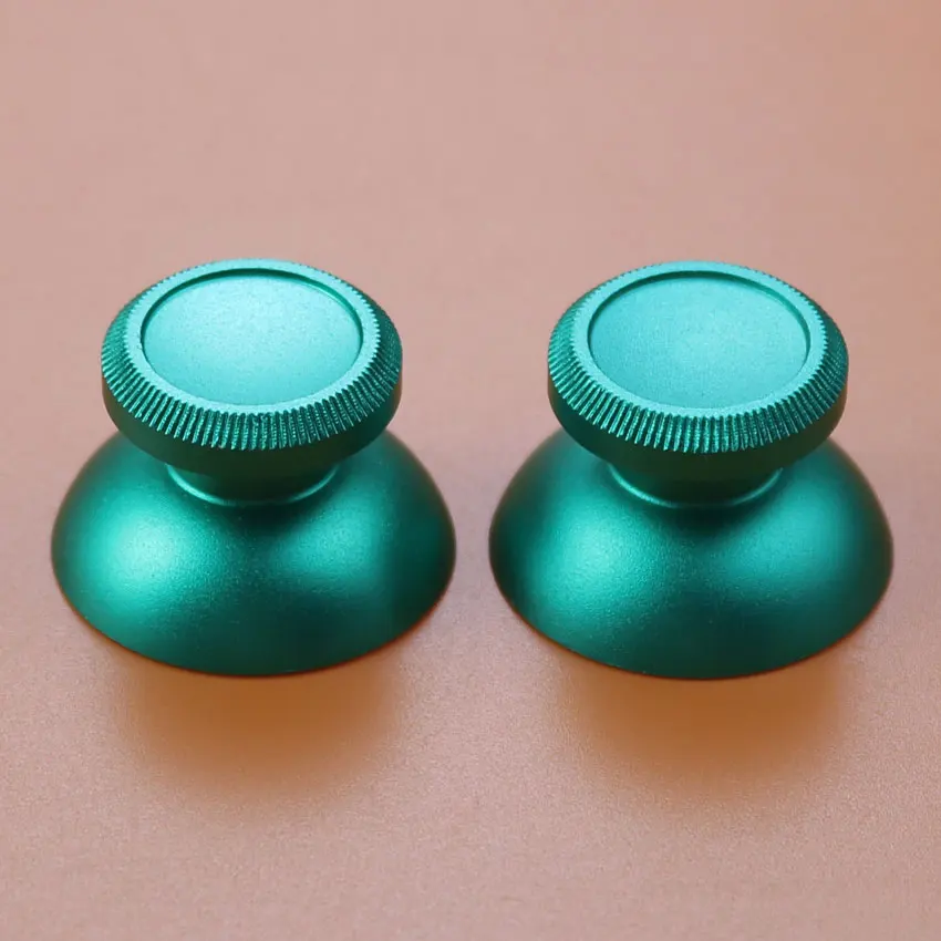 JCD 2PCS Metall Analog Joystick Thumb-Stick Grip Cap Für PS4 Pro Xbox One Slim Serie X S Controller Zubehör