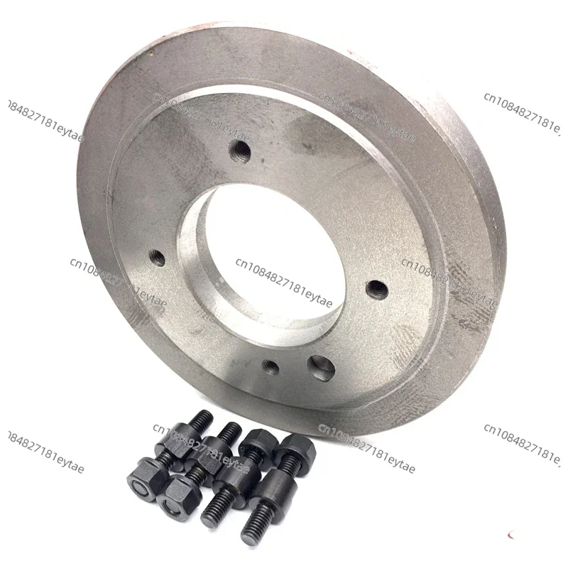 Suitable for lathe three jaw chuck four jaw chuck C6 C8 connecting plate flange