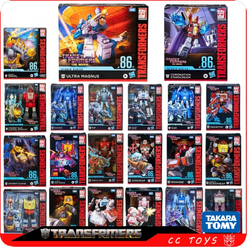 

In Stock Transformers Studio SS86 Movie Series Jazz Scourge Ultra Magnus Anime Figures Robot Toys Action Figure Gifts Hobbies