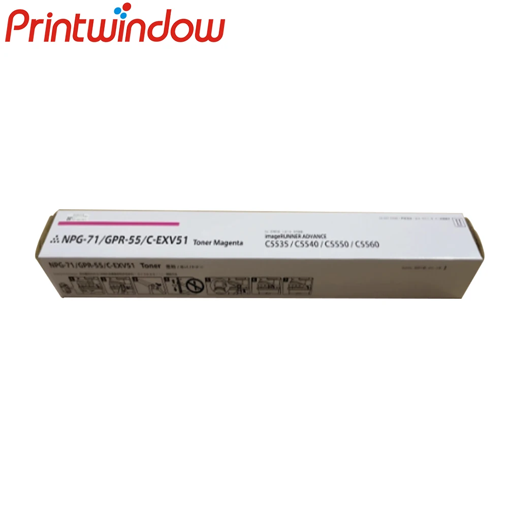 

Compatible NPG-71 GPR55 C/M/Y/K Toner Cartridge for Canon C5535 C5540 C5550 C5560