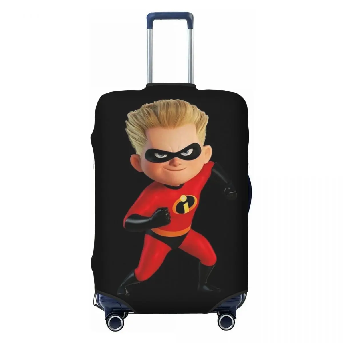 

Custom The Incredibles Dash Parr Luggage Cover Protector Fashion Travel Suitcase Protective Cover for 18-32 Inch