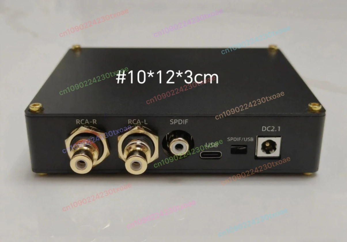 

​​Genuine R2R Ladder DAC Decoder Version 4 - Coaxial/USB Type-C/AES Input & RCA/3.5mm/4.4mm Balanced Output​​