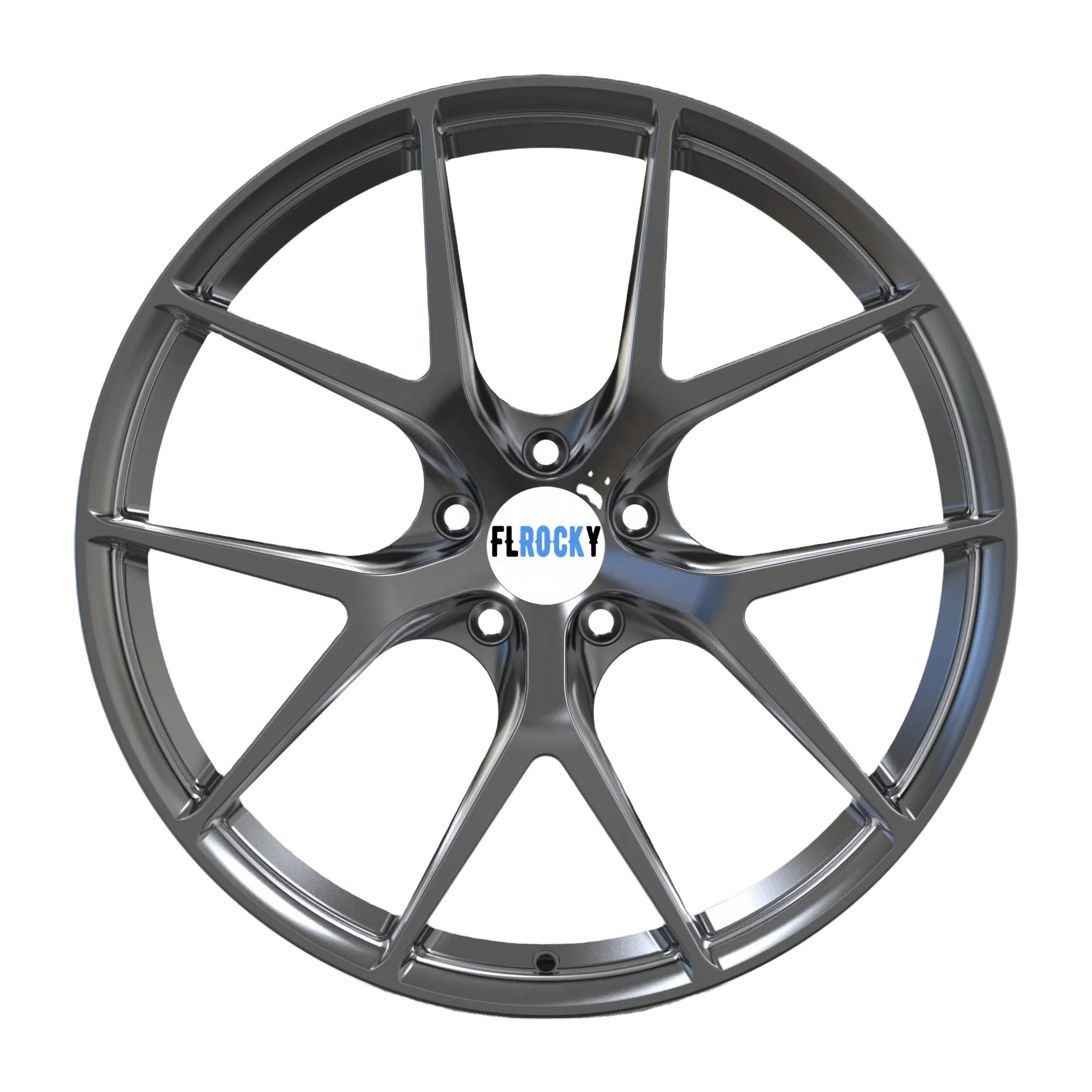 4PCS Customized High Quality Forged Car Wheels 19 Inch 5*112 5*120 5*114.3 Aluminium Alloy Passenger Car Wheels