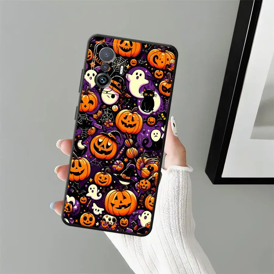 حافظة لهاتف Xiaomi Mi 9T 10T 10 11 13 Lite 13 9 11T 14 Pro CC9Pro غطاء خلفي ناعم للهالوين