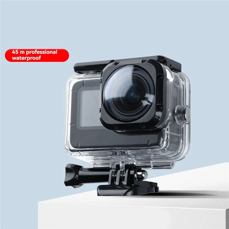

ABZZ-155° Max Wide Angle Lens For Gopro 12, 11, 10, 9 Waterproof 5M Anti-Shake With Waterproof Case