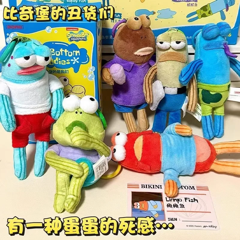 

Genuine Fish Buddies Series Trendy Blind Box Toys Genuine Cartoon Ocean Figure Bag Decor Pendant Dollsfunny Birthday Kawaii Gift