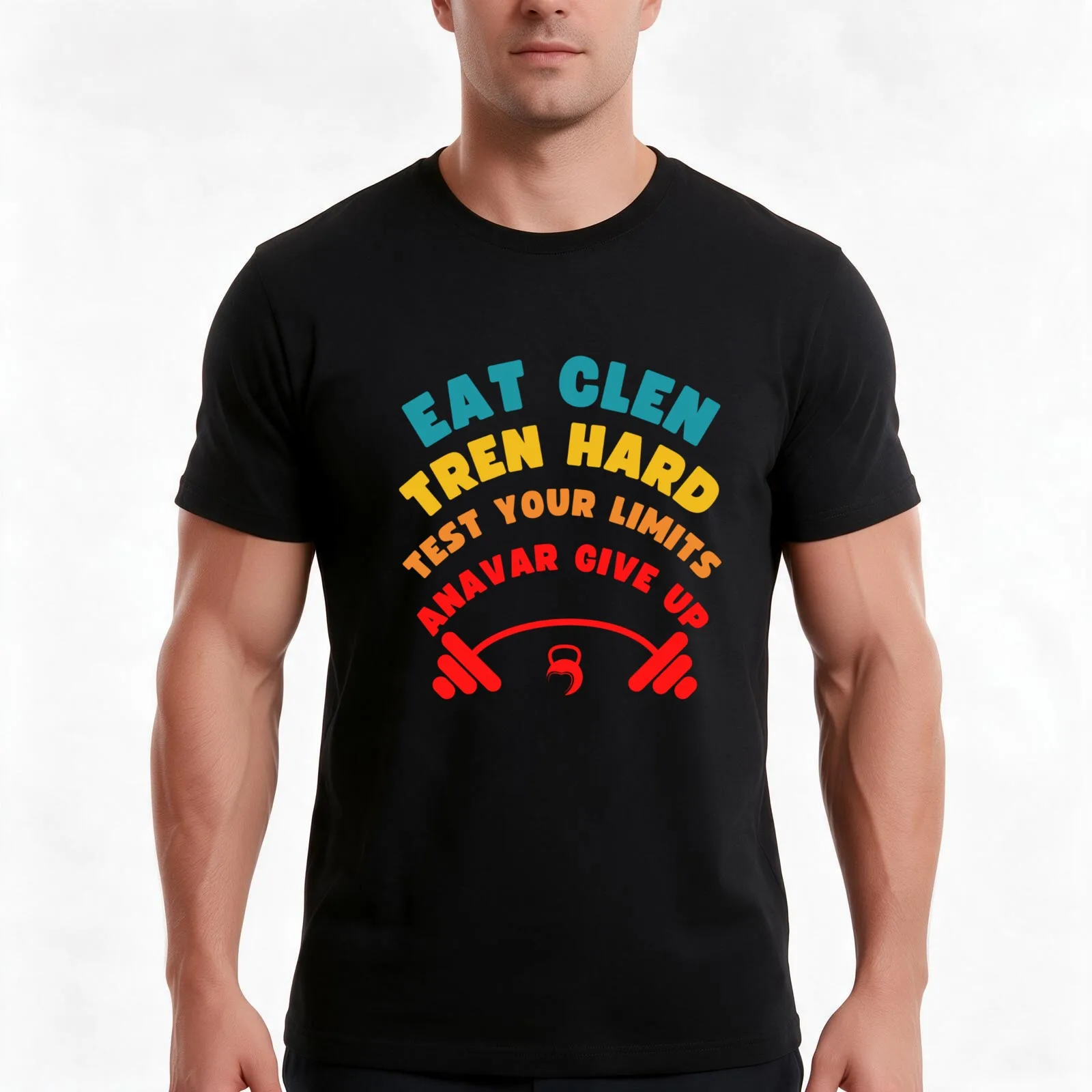 Trenbolone anabolic trenbolone lover eat clen tren hard funny muscle growth T-Shirt, Summer Casual Cotton Tee, Unisex Men Women