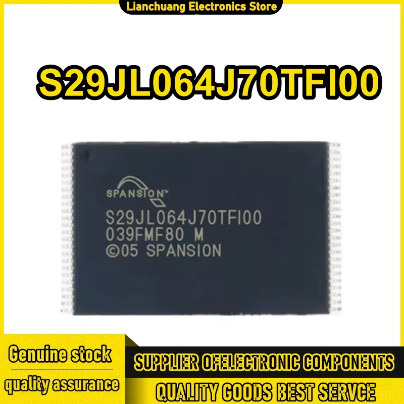 

5 шт. S29JL064J70TFI00 S29JL064J70TF100 чипсет TSOP48 IC, новый на складе