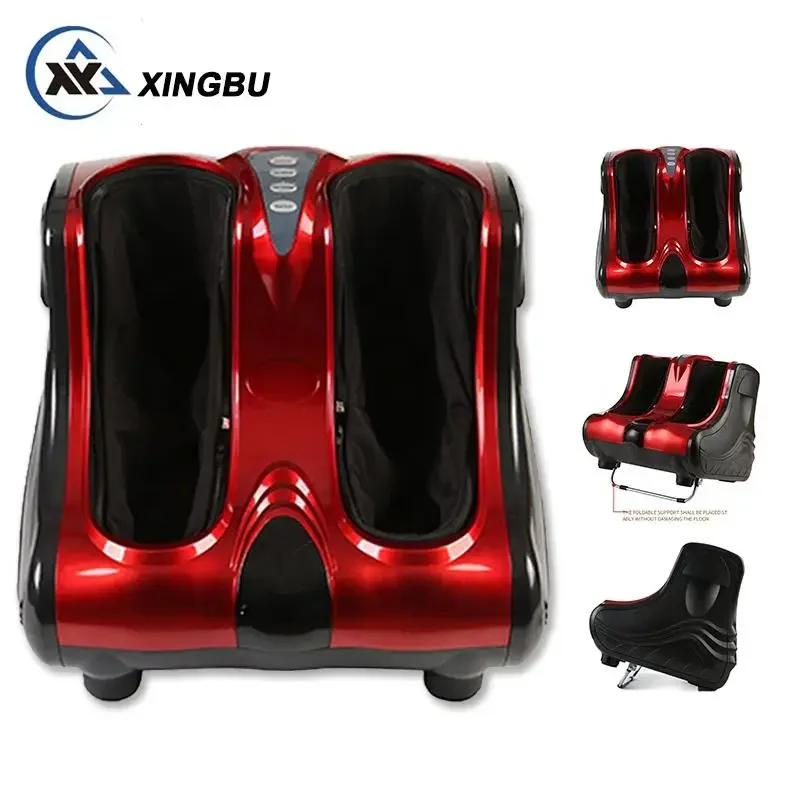 Best Selling Luxury Air Compression Calf And Foot Massager Blood Circulation Stress Relief Shiatsu Rolling Foot Leg Massager