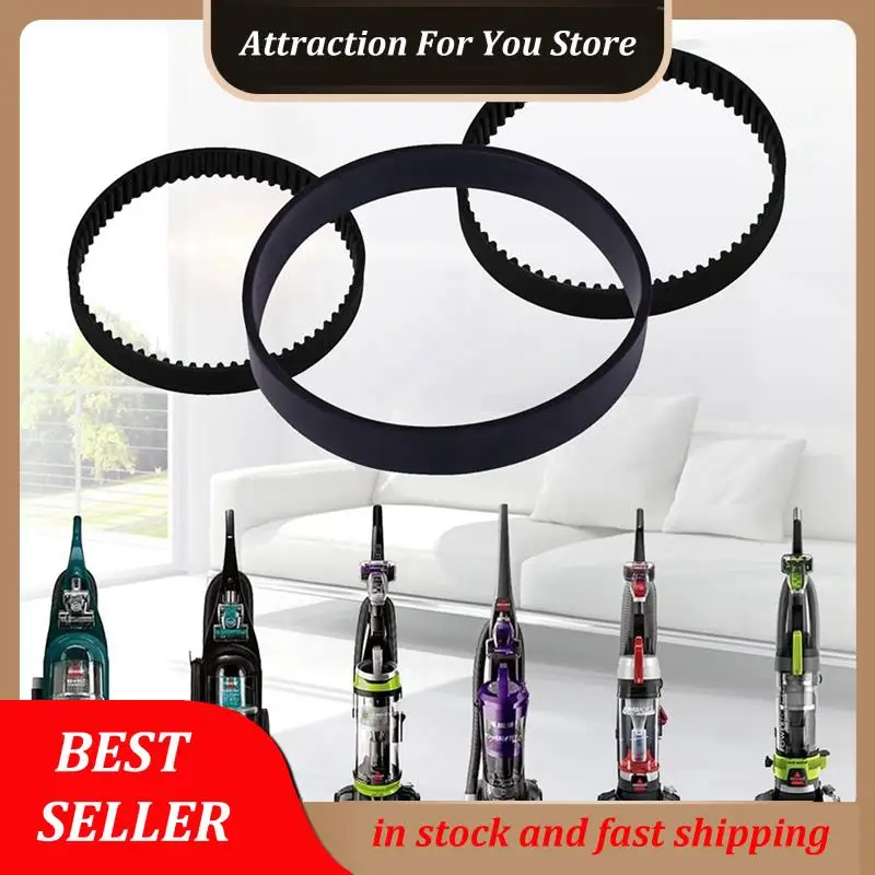 ขายร้อน 12PCS เปลี่ยนชุดเข็มขัดสูญญากาศสําหรับ Bissell Proheat 2X Revolution Pet Pro Cleaner รุ่น 1986,1964,2007,2007P