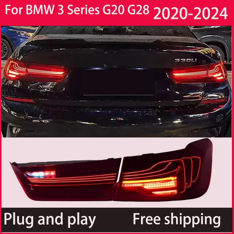 

For ciamic Turn Signal for BMW 3 Series, CLS Style LED, Tail Lights, Car Accessories, G20 G28 M3 G80 2019 2020 2021 2022 2023