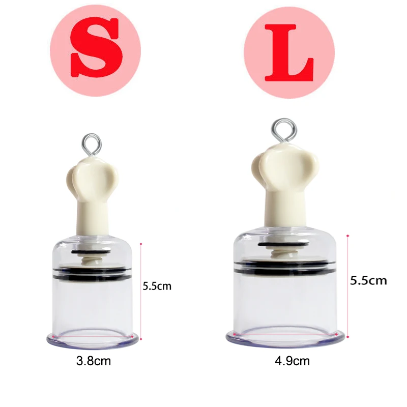 Cup Accessories for Penis Extender Pump Enlarger Stretcher Vacuum Cups Replacement for Enhancer Hanger Trainer Sex Toys for Men