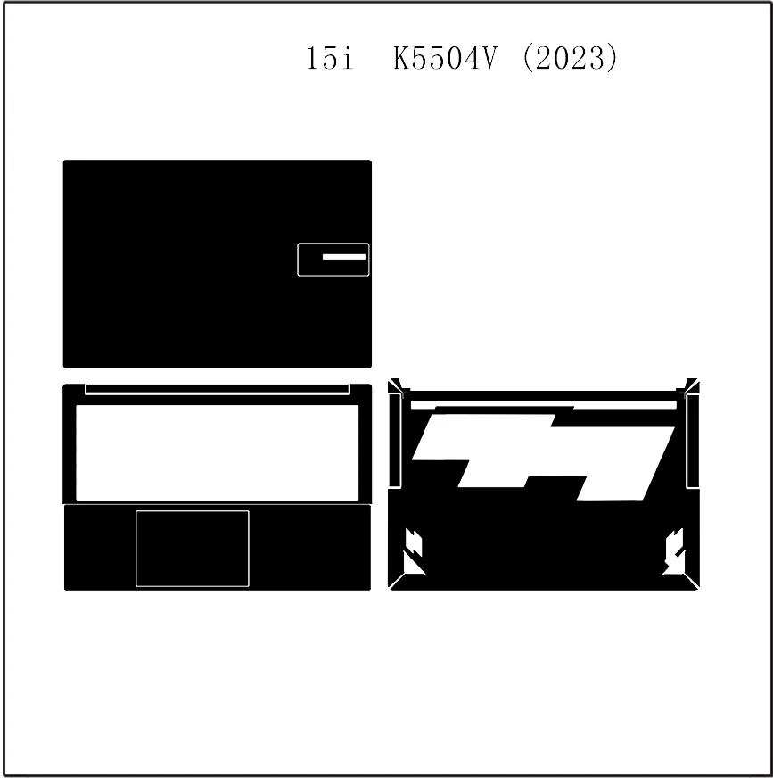 Fashion Laptop Pure Color Skin for ASUS Vivobook 15 M5100U X1502V/Pro15 K3500P K6500Z K6502V N6506M M5506 M6501R /15i K5504V