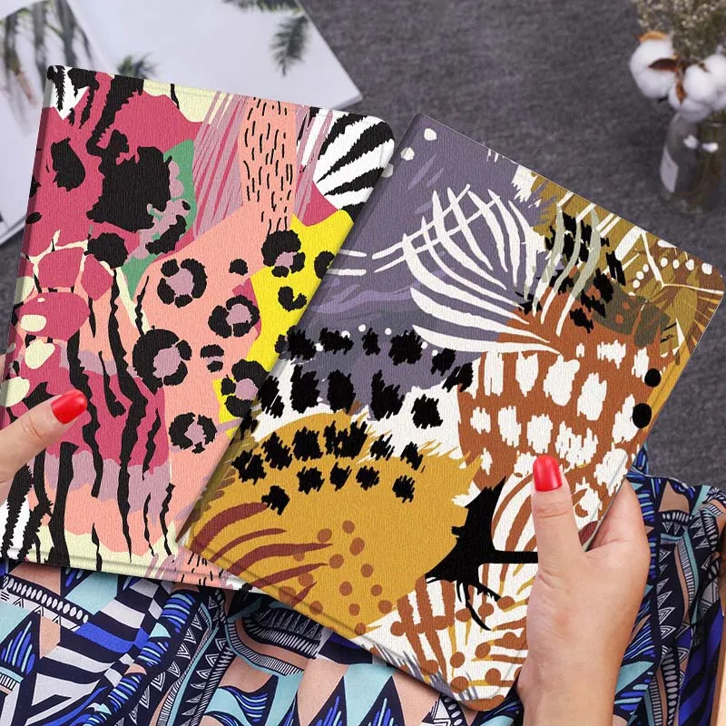 

Чехол для планшета с рисунком птиц и листьев джунглей для Huawei Honor MatePad MediaPad Air 5 6 7 11 V6 V7 V8 V9 X9 X8 T10 T10s C5e T5, подарок