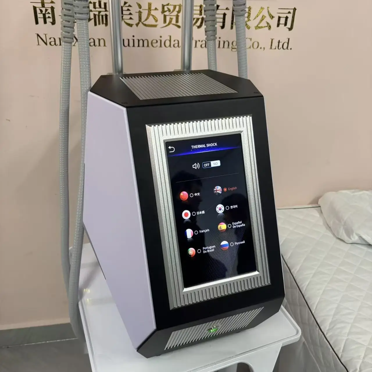 Kryolipolyse شكل الجسم التخسيس Cryoslim كول شد الوجه آلة النحت إزالة الدهون كريوسكين EMS المجاذيف البرد التدفئة t صدمة #4