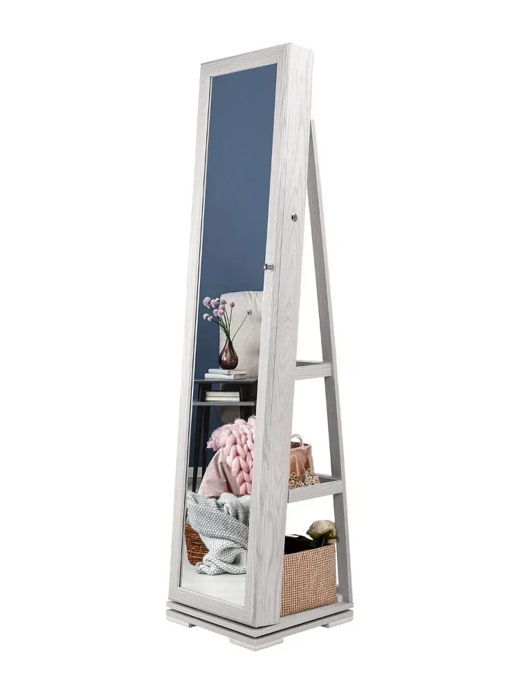 Living room furniture Full-length mirror jewelry storage cabinet household full-length mirror wall-mounted fitting mod