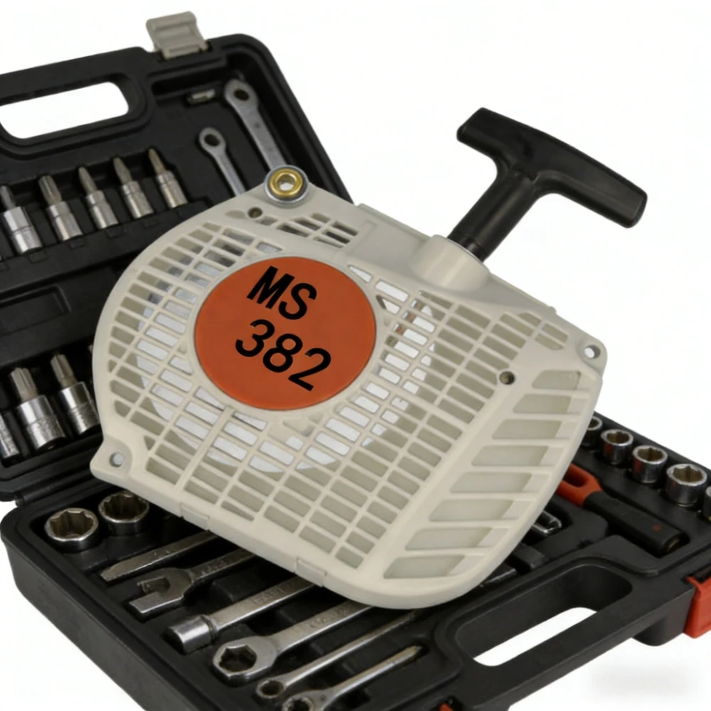 Suitable for STIHL MS382 starter, Steele model MS382 chainsaw pull plate, MS382 starter assembly