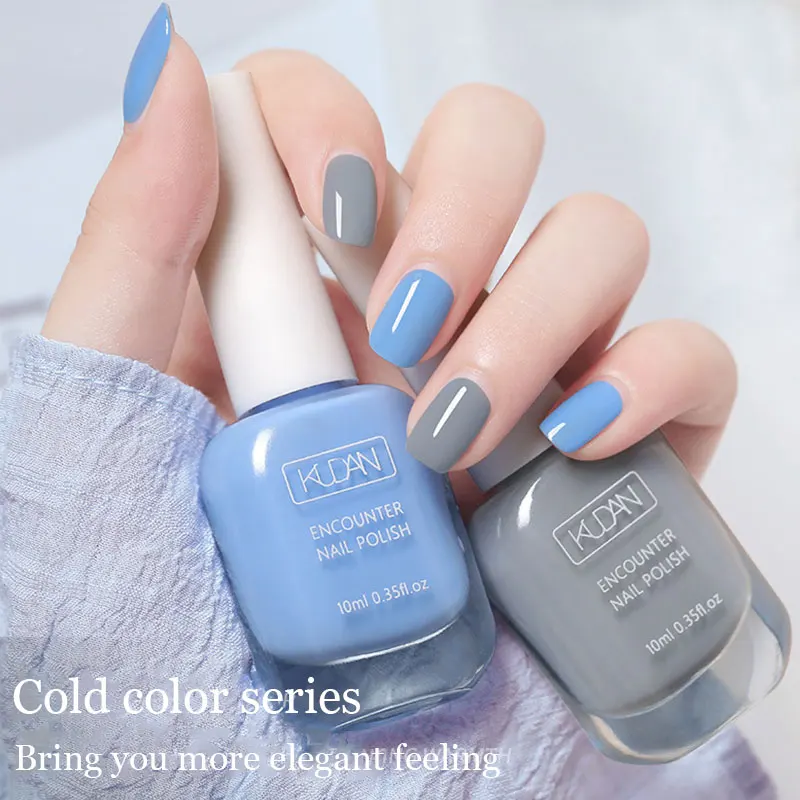 Smalto per unghie Air Dry 10ml 0,35 oz a base d'acqua Non tossico Inodore Gel per unghie dei piedi ad asciugatura rapida Senza lampada Cottura Nail Art Manicure