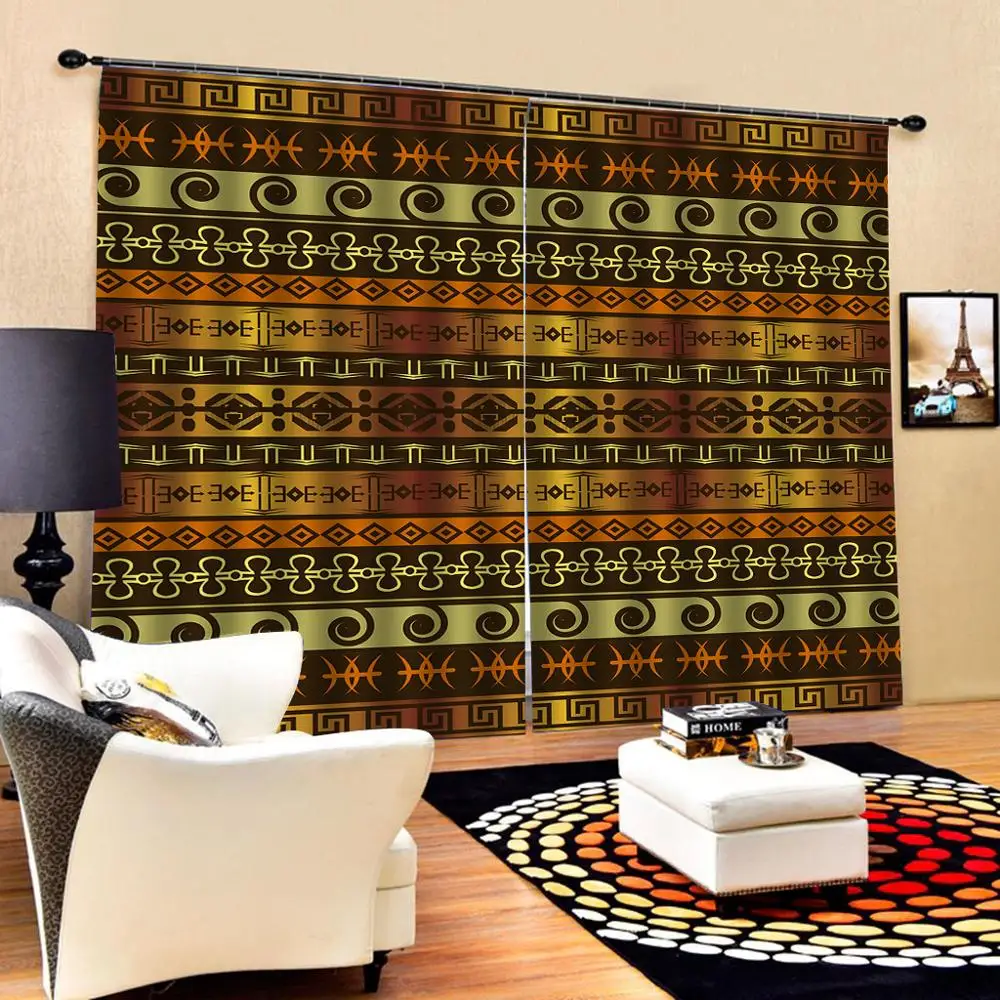 

Photo 3D Curtains for Living Room Window curtains modern living room curtains Blackout curtain
