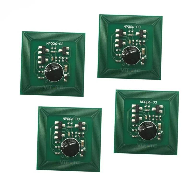 4x Toner Chip Compatible Powder Toner Reset For Xerox 550 560 570 Color Cartridge Chips 006R01525 006R01528 006R01527 006R01526