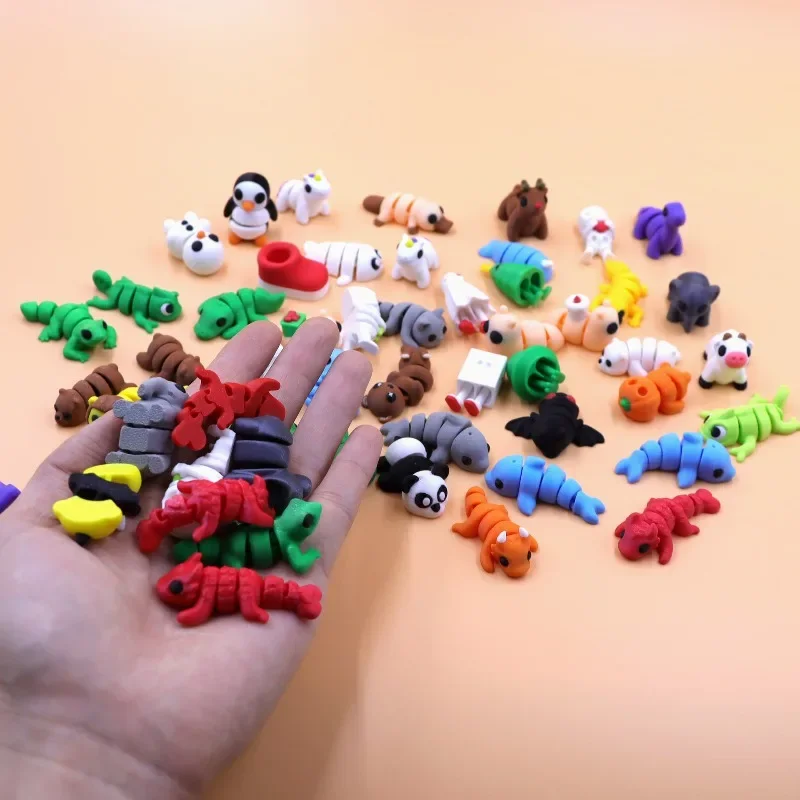 3D Printed Cartoon Models Animal Pets Cartoon Figurines Trendy Durable and Fun Ornaments Party Favors