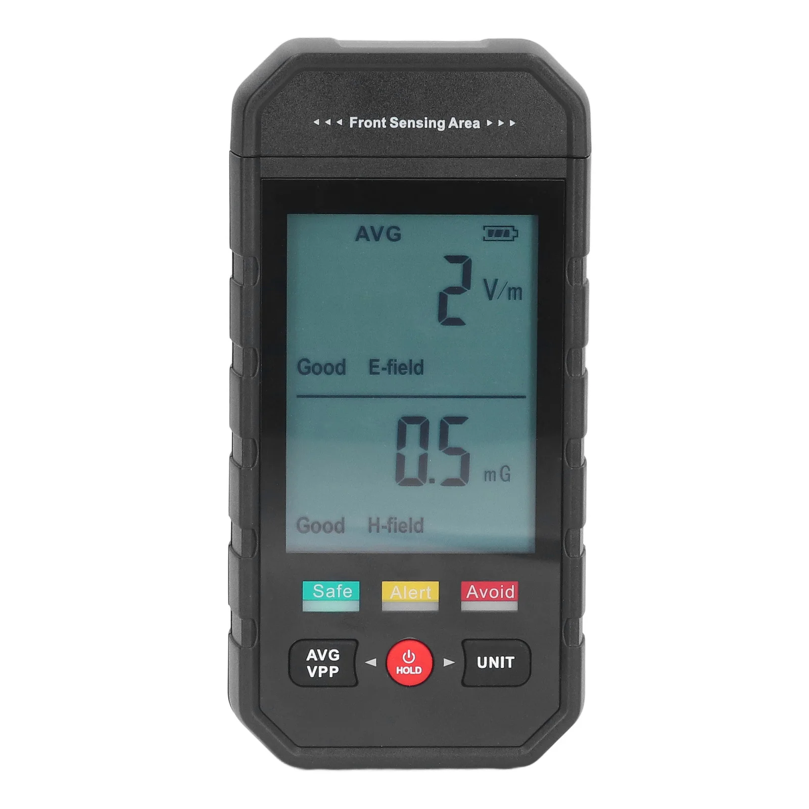 Medidor emf testador de radiação eletromagnética digital lcd detector emf para inspeções emf em casa caça fantasma ao ar livre