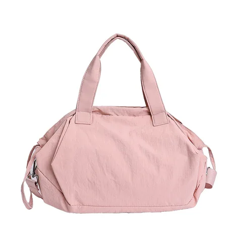 Simple Solid Color Shoulder Bags for Women Versatile Travel Portable Ladies Crossbody Bag Large Capacity Female Tote Handbag