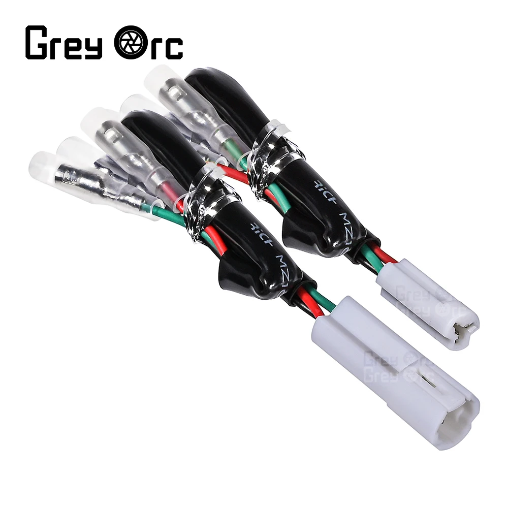 For YAMAHA YZF-R1 YZF-R3 YZF-R6 Tracer 700 XSR700 XTZ700 MT-07 MT-09 Motorcycle License Plate Light Cable Plug Connector Adapter