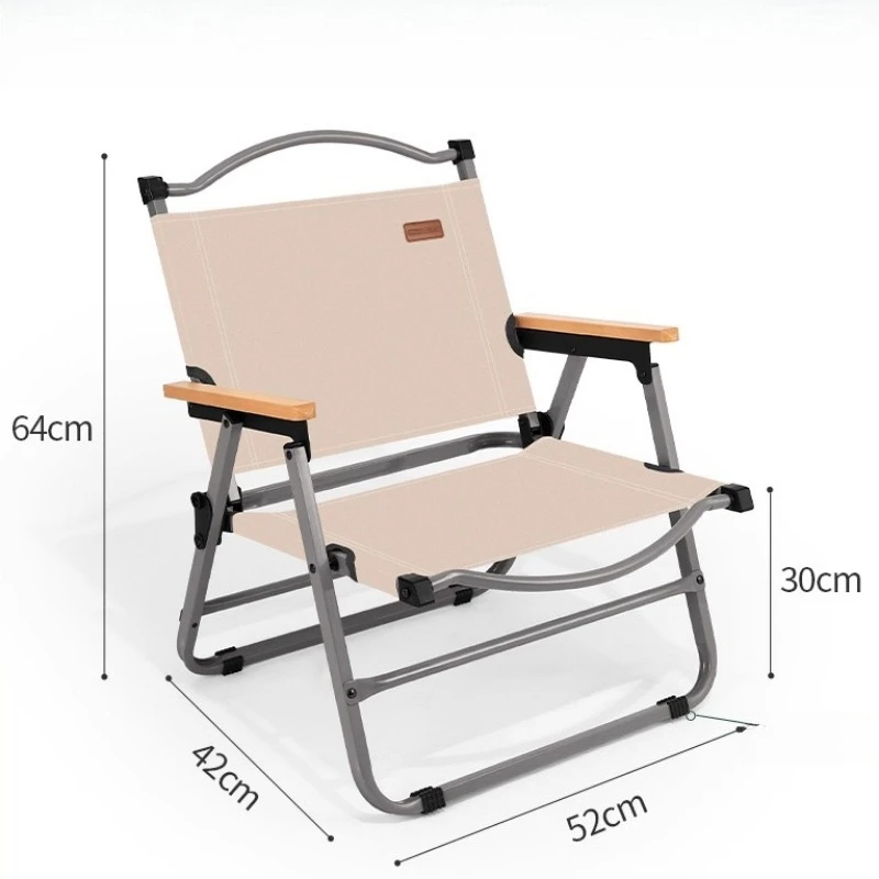 في الهواء الطلق كرسي قابل للطي المحمولة نزهة الصيد البراز كرسي الشاطئ كرسي التخييم اكسسوارات Sillas Playa Plegables Ofaranta #4