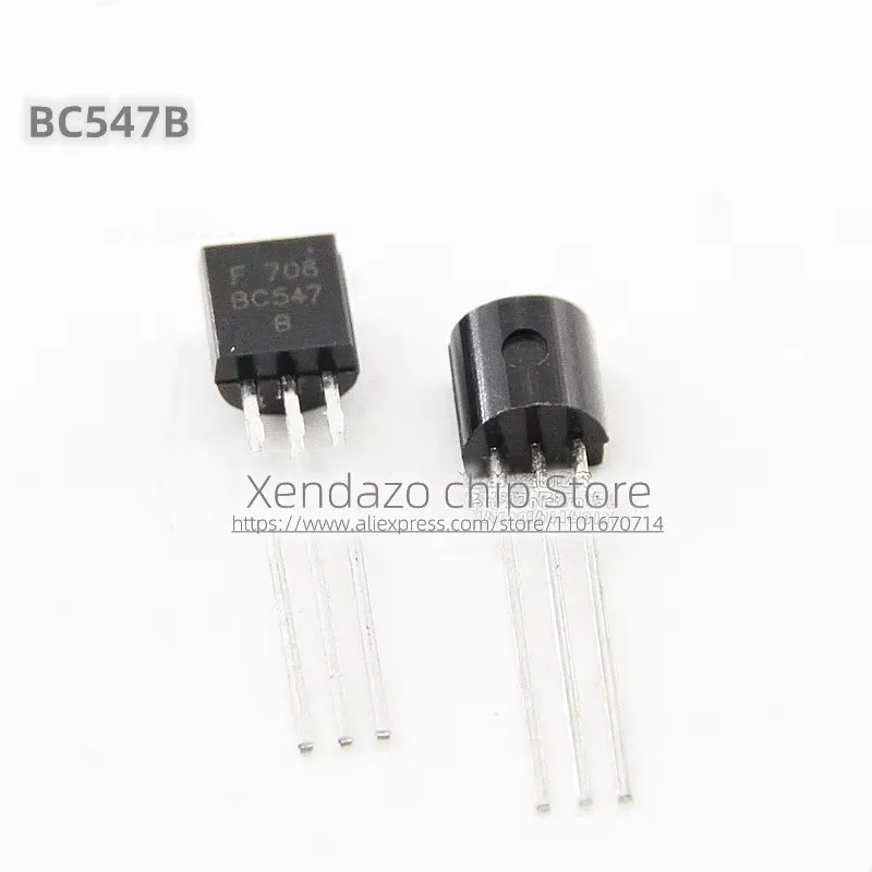 50pcs/lot BC547B BC547 TO-92 package Original genuine Power tube