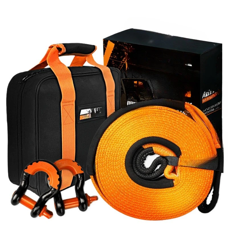 

Car trailer, rope strong off-road pull, thickened