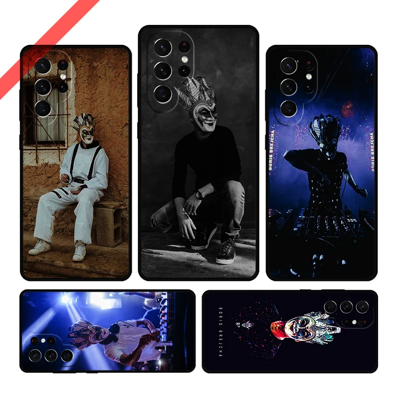 Boris Brejcha DJ Phone Case For Samsung Galaxy S20 FE S21 S10 S23 Plus S24 S22 Ultra Coque Note20 Note10 S9 S8 Cover Capa