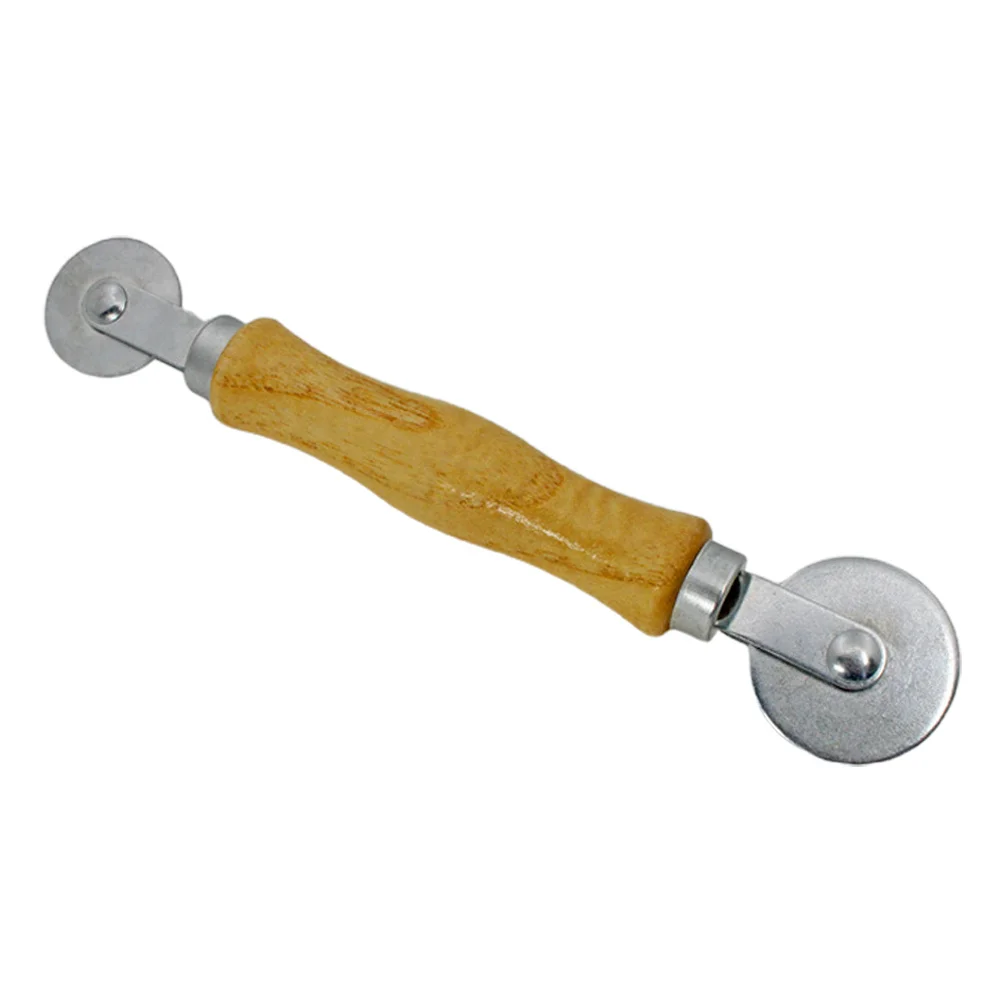

Window Screen Installation Tool Professional Pressing Roller For Mesh Replacement Wooden Handle Alloy Wheel Durable Double