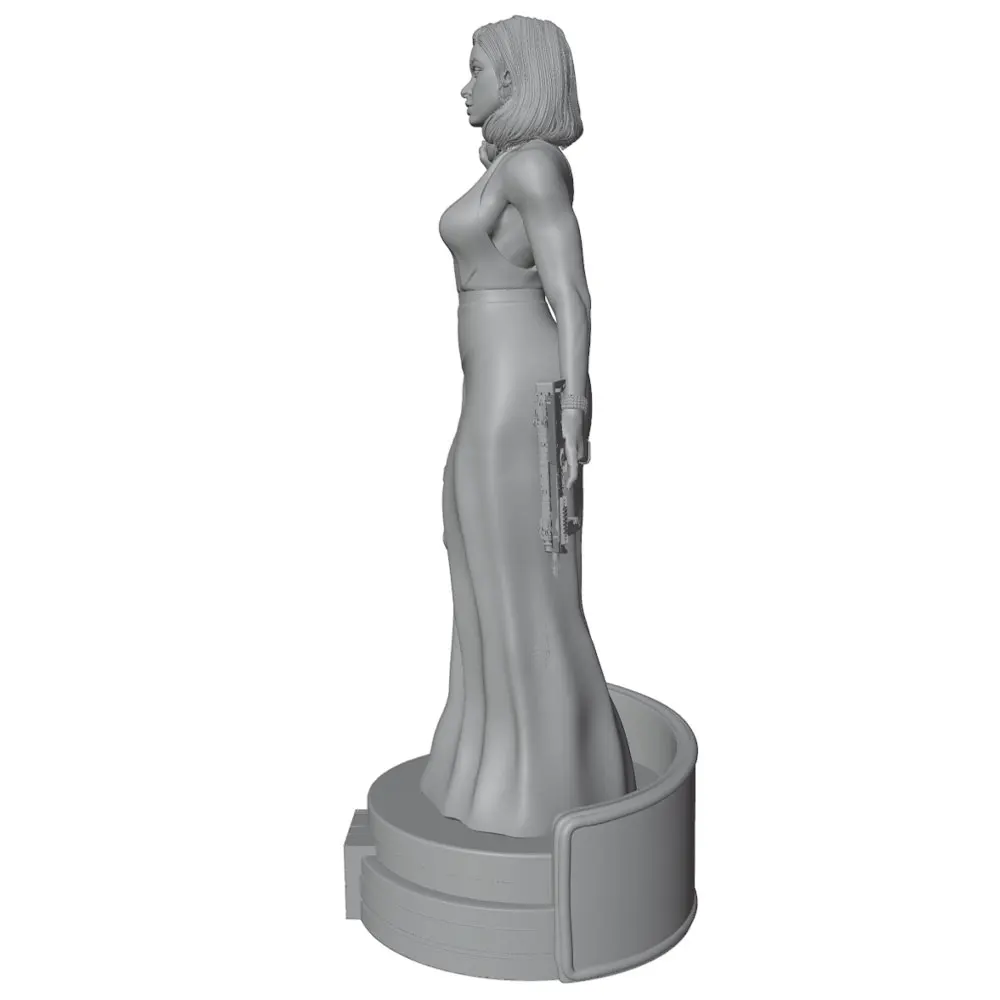 Figura resina miniatura sin pintar para juegos de rol y coleccionismo - imagen 4