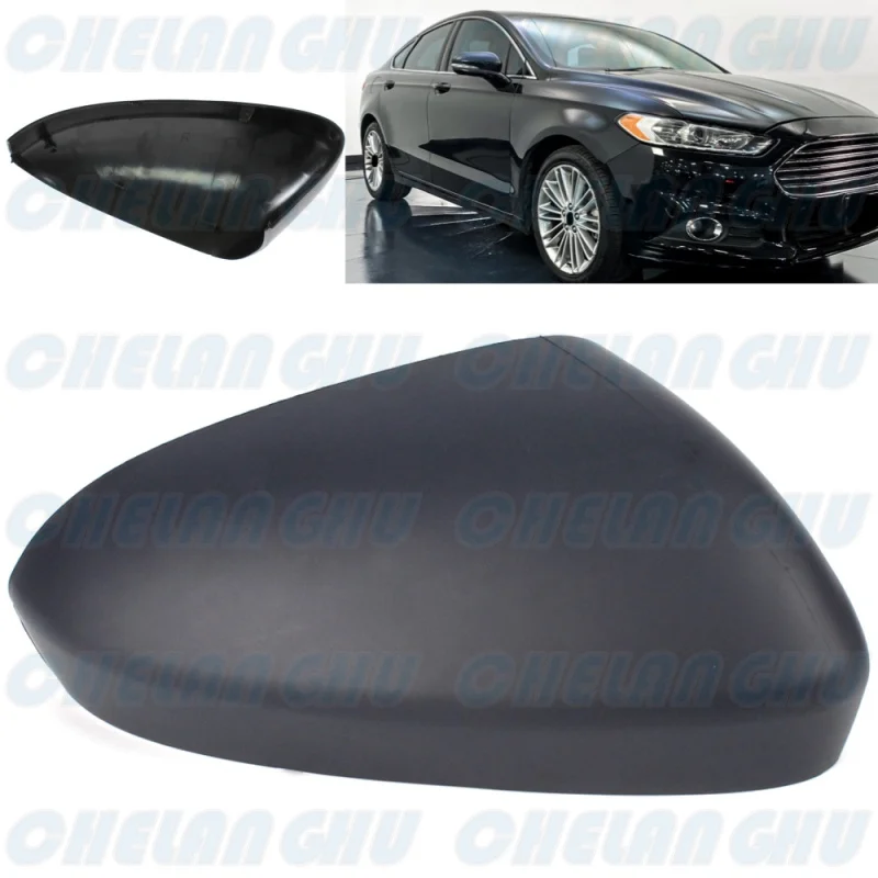 

Right Side primer Mirror Housing Cover without Turn Lamp Hole for Ford Fusion 2013 2014 2015 2016 2017 2018 2019 2020 US version