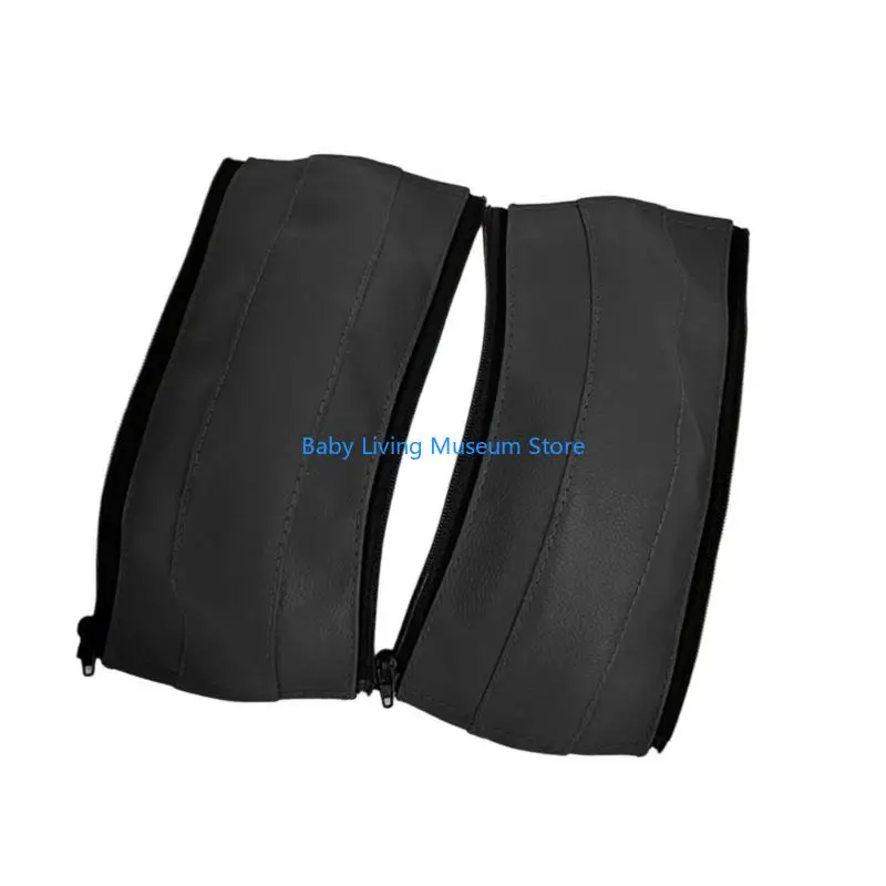 P31C Эргономичная крышка ручки детской коляски Всепогодная защита для колясок из искусственной кожи