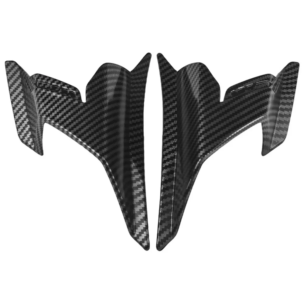 ABS wing deflector for Honda motorcycle front designed to protect rider from wind debris and enhance stability