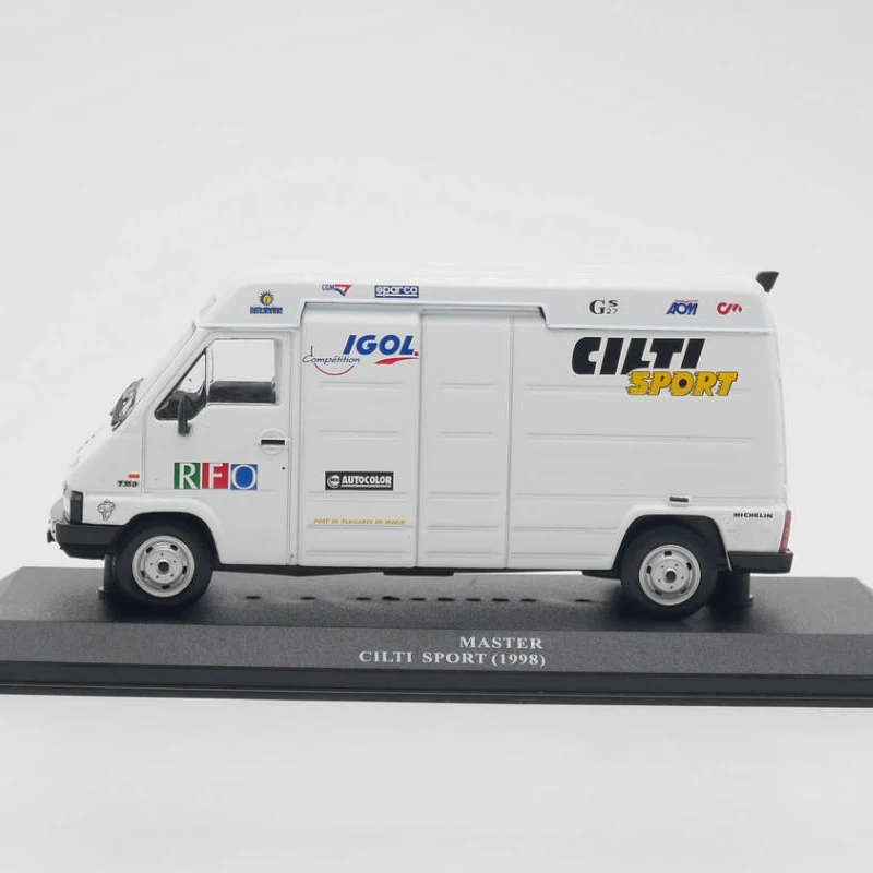 

Ixo 1:43 Master CILTI SPORT 1998 г., модель автомобиля из сплава, статическая коллекция, украшенные праздничными подарками, игрушки