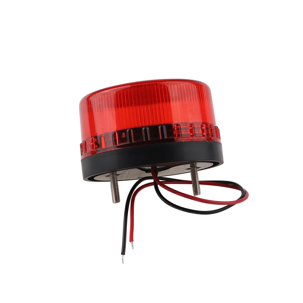 Small Strobe Signal Warning Light 12V 24V 110V 220V LTE-5061 Indicator LED Lamp Security Alarm Flashing Light With/No Sound