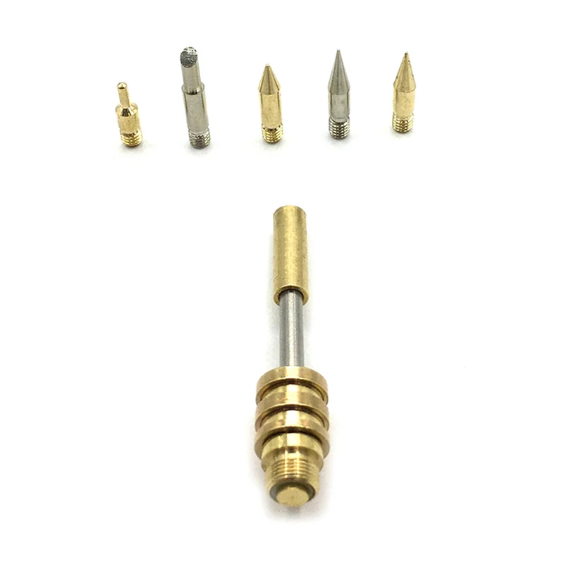 510 Interface Soldering Iron Tip Wireless Soldering Iron Tip Welding Tool 15W with 5 Soldering Iron Tips