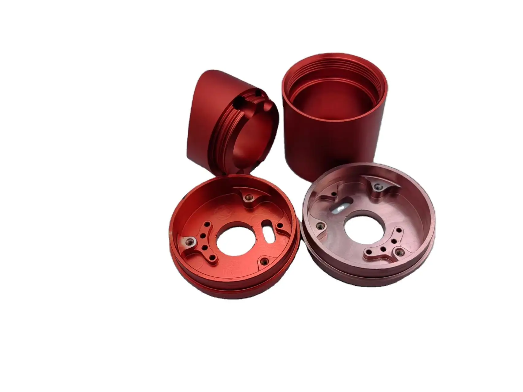 High Precision CNC Milling Turning Color Anodized Aluminum Enclosure Casing Custom Electronic Device Housing Machining Parts