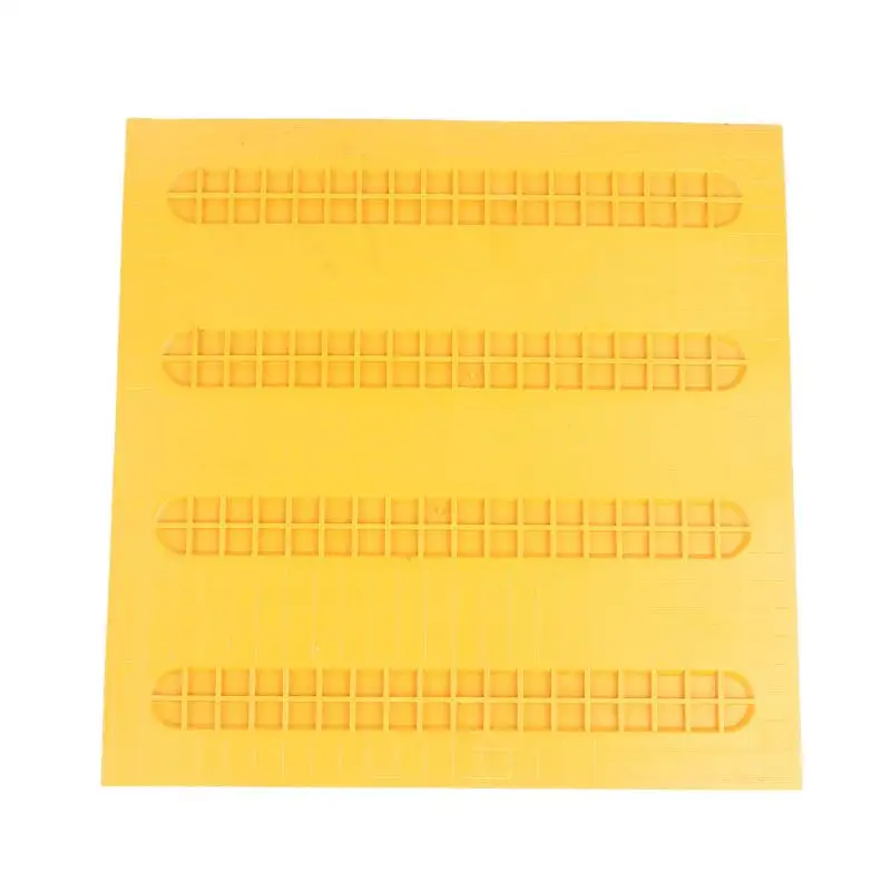 PVC Tactile Paving Tiles Anti Slip Surface Long Lasting Performance Sidewalks Public Spaces Blind Paths No Wear Safe