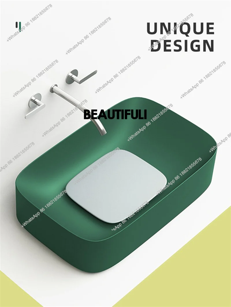 

Умывальник Morandi, раковина, раковина, балкон, умывальник, одинарная раковина, керамический персонализированный умывальник, ванная комната