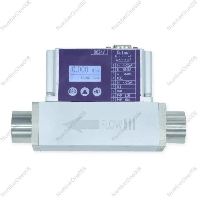 

Micro Gas Mass Flow Meter – Multi-Gas Laboratory Precision Instrument for Air, Nitrogen, Oxygen, Hydrogen, Helium