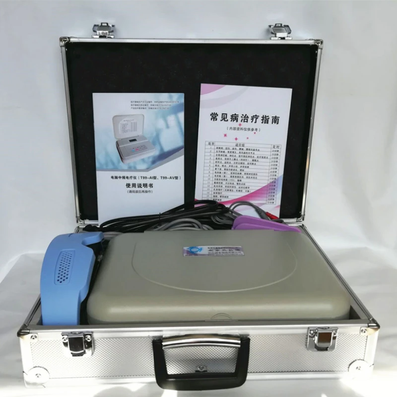 

Computer Intermediate Frequency Therapeutic Instrument T99-A Eye Massage Eye Mask Myopia Pulse Physiotherapy Eutic Appliance