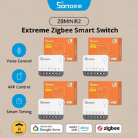 SONOFF ZBMINIR2 Extreme Sonoff Zigbee Switch Sonoff Zbmini R2 Smaller Size Two Way Control Safe Timer Requird Neutral Wire
