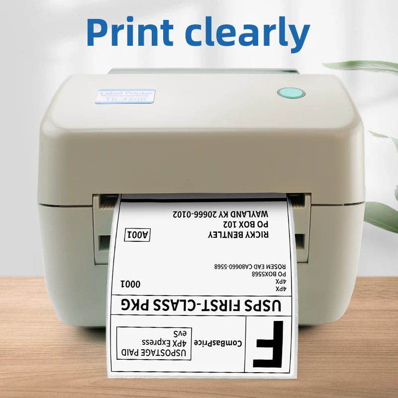 1 لفة، 330 ورقة، 10 × 15 سم (2) ملصقات ملصقات حرارية، ملصقات ذاتية اللصق لملصقات لوجستية للتسليم السريع، متوافقة مع طابعات الملصقات الحرارية لسطح المكتب