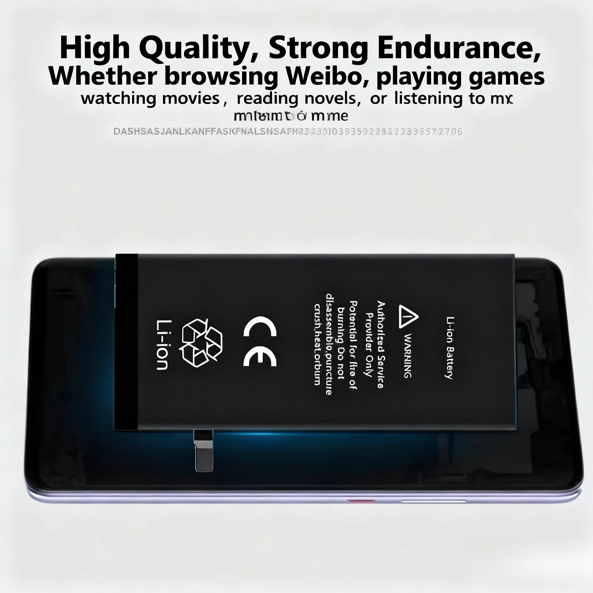 بطارية بديلة لهاتف آيفون 14 15 16 بطارية ليثيوم أيون عالية السعة متوافقة مع آيفون 16 برو ماكس تتضمن أدوات