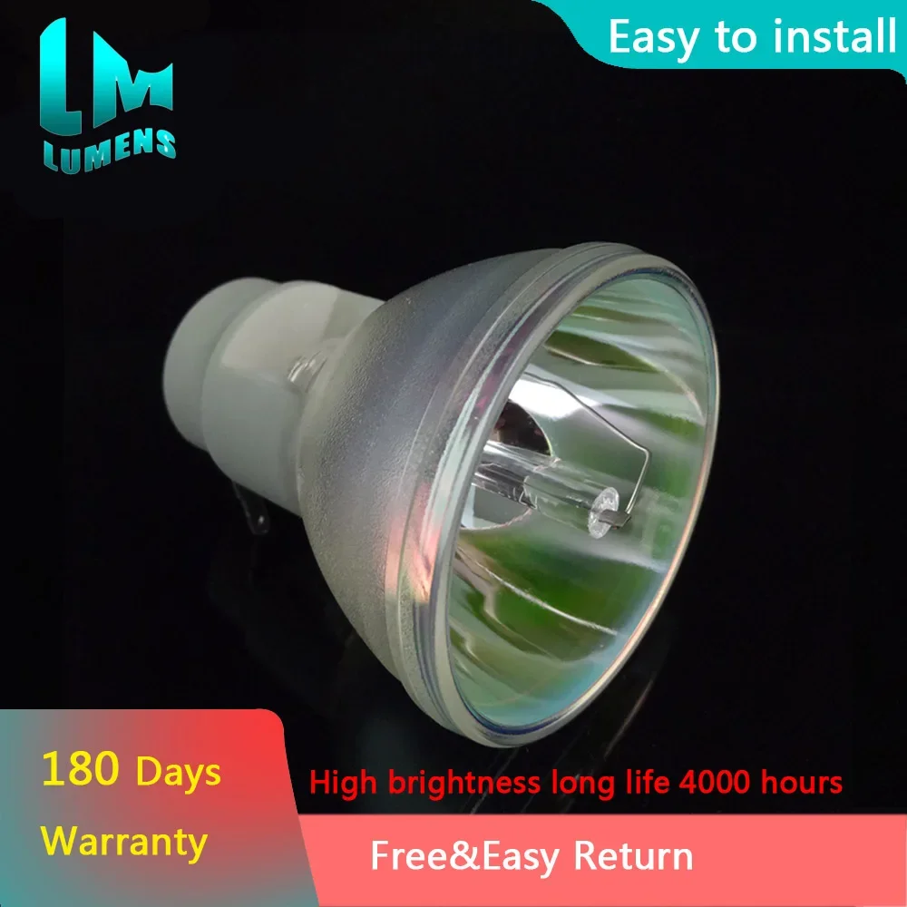 Высокая яркость 5J.J0W05.001 для Benq W1000+ W1050 Новый P-VIP 180/0,8 E20.8 (без мертвой, питание от светодиода)