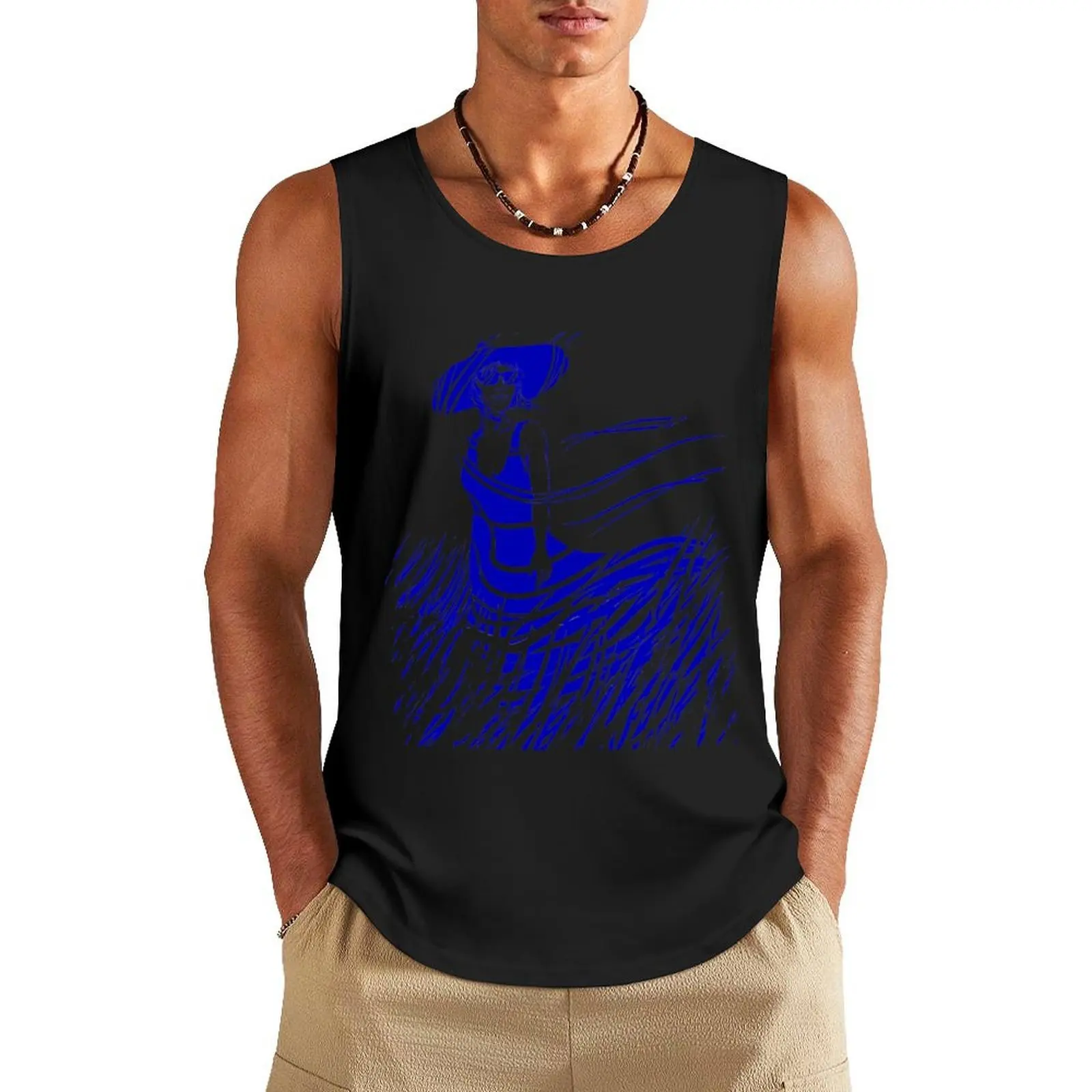 

she and the wind Tank Top singlet for men Men's t shirt basketball basketball clothing